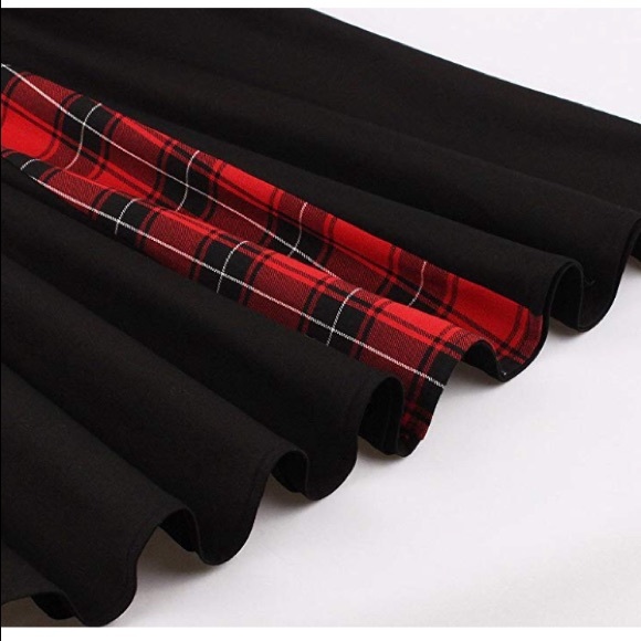 Vintage Flare Rockabilly Audrey Retro Dress - Picture 3 of 3